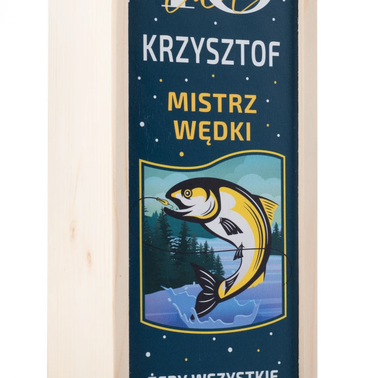 Geschenk zum 18. Geburtstag - Holzkiste für Alkohol - SK083