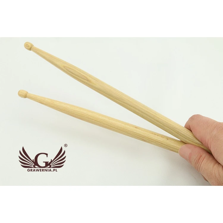 Schlagzeugstöcke PERQS HICKORY FUSION mit individuellem Druck - Geschenk für Schlagzeuger