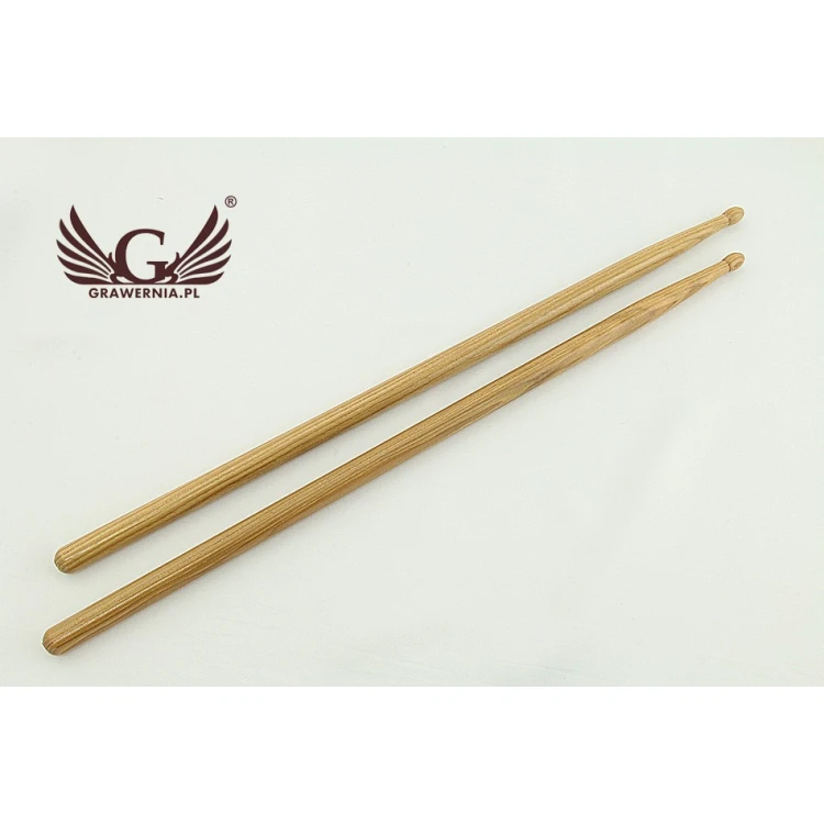 Schlagzeugstöcke PERQS HICKORY 140C mit individuellem Druck - Geschenk für Schlagzeuger