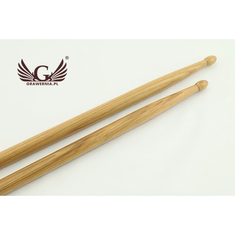 Schlagzeugstöcke PERQS HICKORY 140C mit individuellem Druck - Geschenk für Schlagzeuger