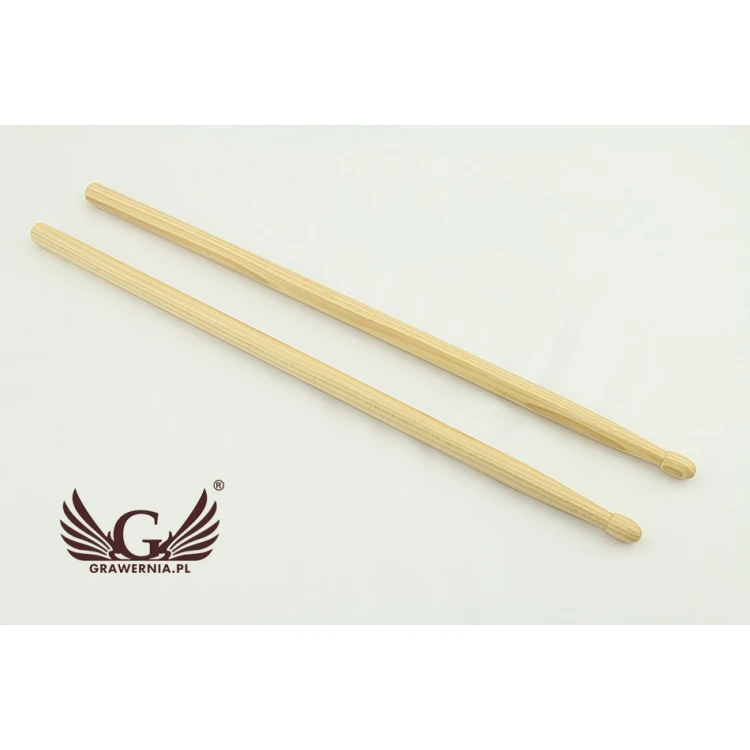 Schlagzeugstöcke PERQS HICKORY 140B mit individuellem Druck - Geschenk für Schlagzeuger