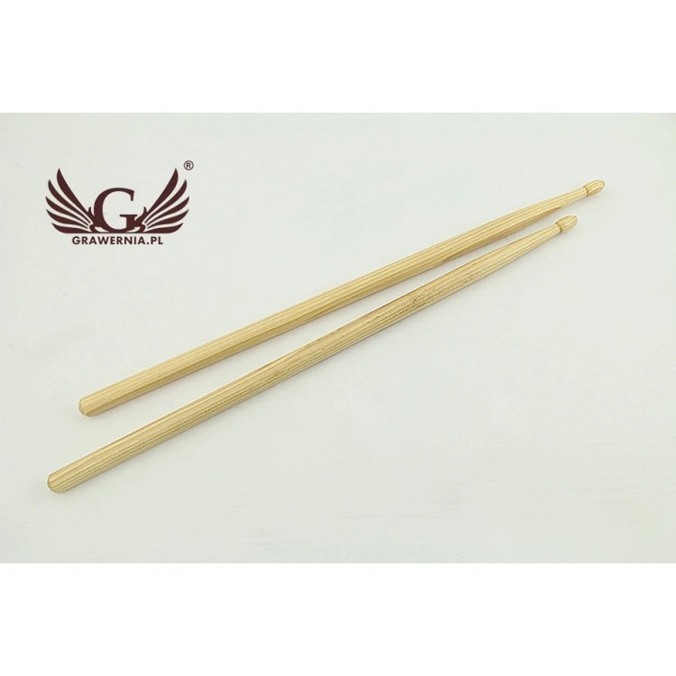 Schlagzeugstöcke PERQS HICKORY 140A mit individuellem Druck - Geschenk für Schlagzeuger