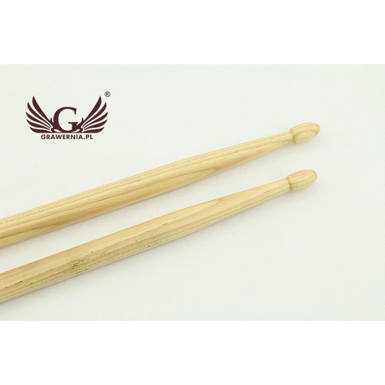 Schlagzeugstöcke PERQS HICKORY 140A mit individuellem Druck - Geschenk für Schlagzeuger
