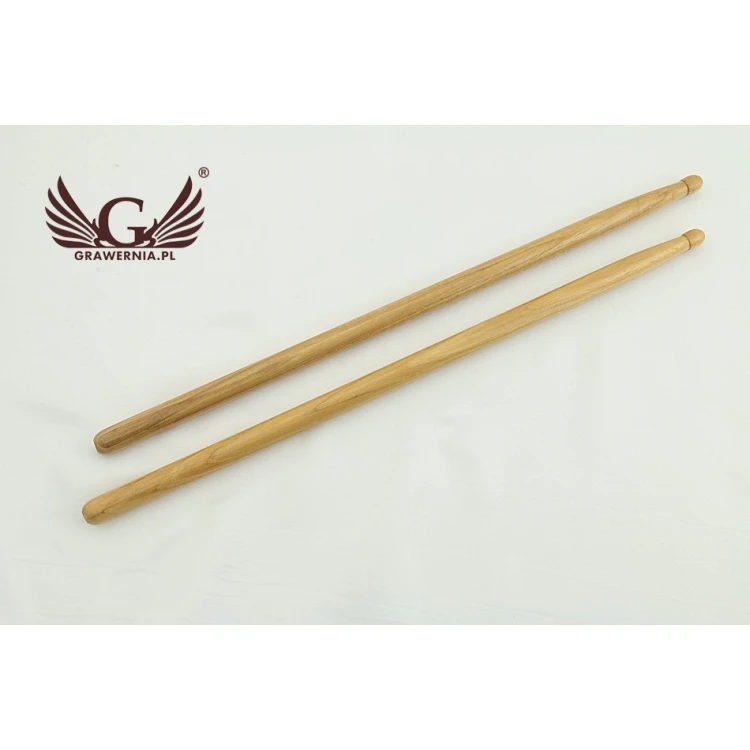 Schlagzeugstöcke PERQS HICKORY 135B mit individuellem Druck - Geschenk für Schlagzeuger