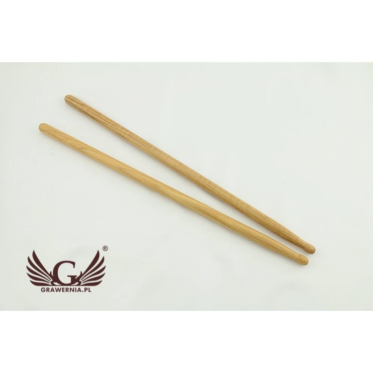 Schlagzeugstöcke PERQS HICKORY 135B mit individuellem Druck - Geschenk für Schlagzeuger