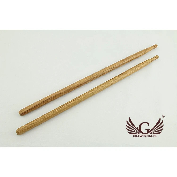Schlagzeugstöcke PERQS HICKORY 135A mit beliebigem Druck oder Gravur - Geschenk für den Schlagzeuger