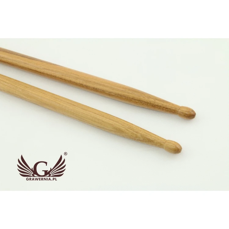 Schlagzeugstöcke PERQS HICKORY 135A mit beliebigem Druck oder Gravur - Geschenk für den Schlagzeuger