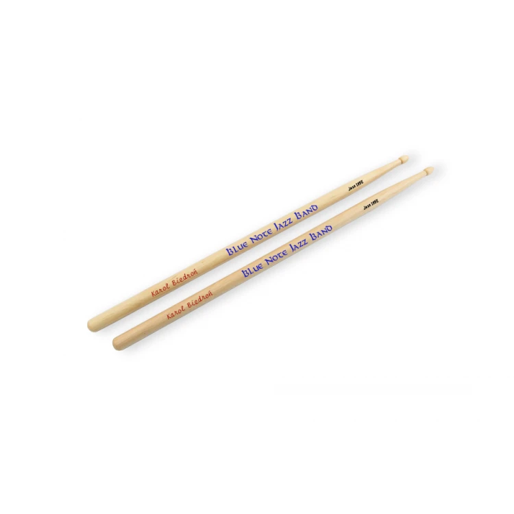 Schlagzeugstöcke PERQS JAZZ 135E mit individuellem Druck oder Gravur - Geschenk für Schlagzeuger