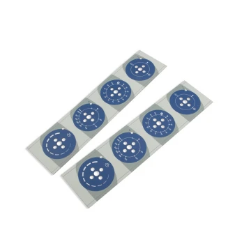 Frontplatte mit den Maßen 102x418mm - farbiger UV-Druck