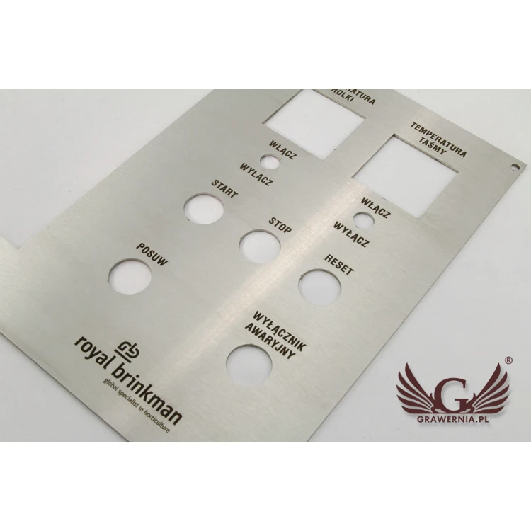 Stahlplatte mit den Maßen 499x273mm - Dicke: 2mm