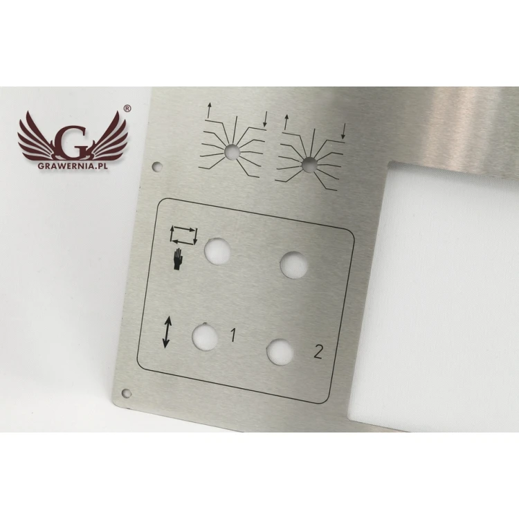 Stahlplatte mit den Maßen 650x440mm - Dicke: 2mm - PCZ019