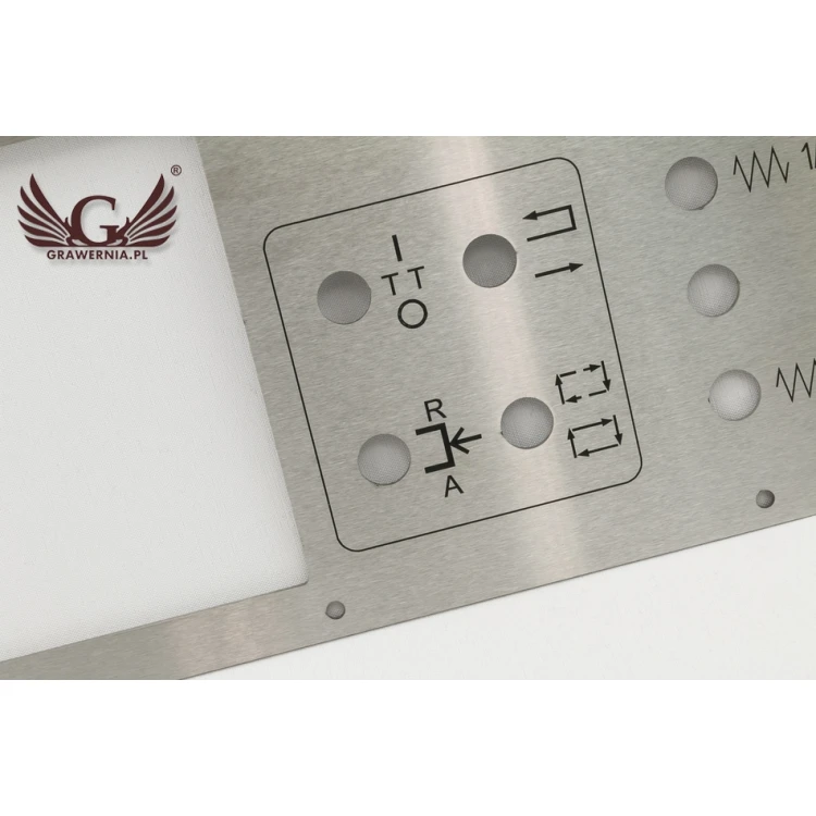 Stahlplatte mit den Maßen 650x440mm - Dicke: 2mm - PCZ019