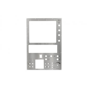 Stahlplatte mit den Maßen 650x440mm - Dicke: 2mm - PCZ019