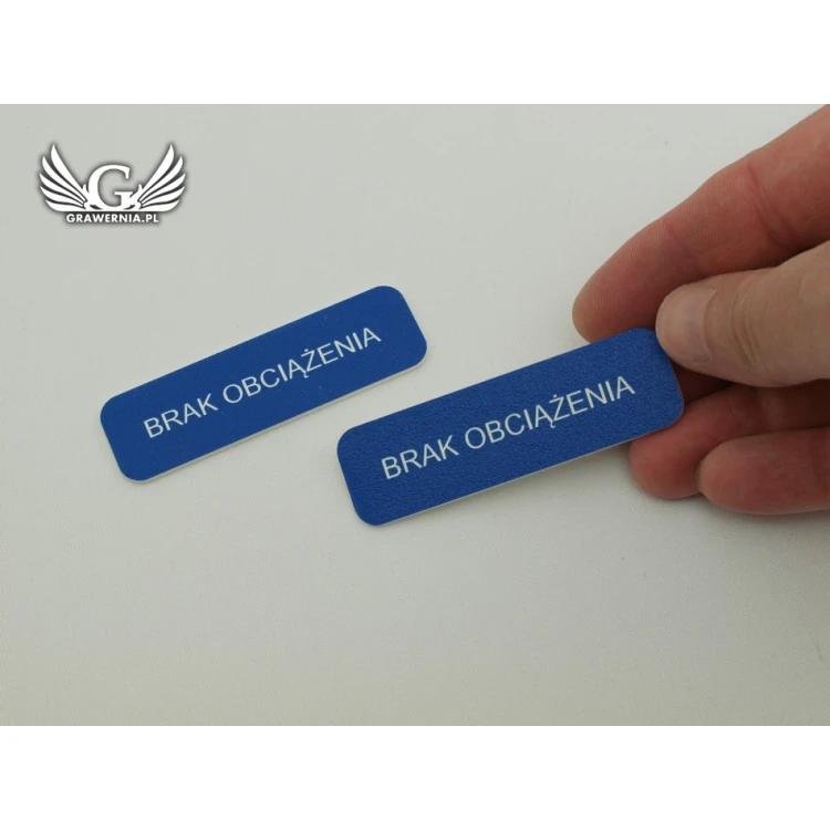 Frontplatten für Maschinen und Geräte - BLAU - Dicke: 1,6mm
