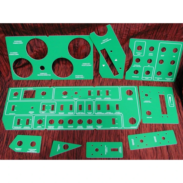 Frontplatten für Maschinen und Geräte - Dicke: 1,6mm