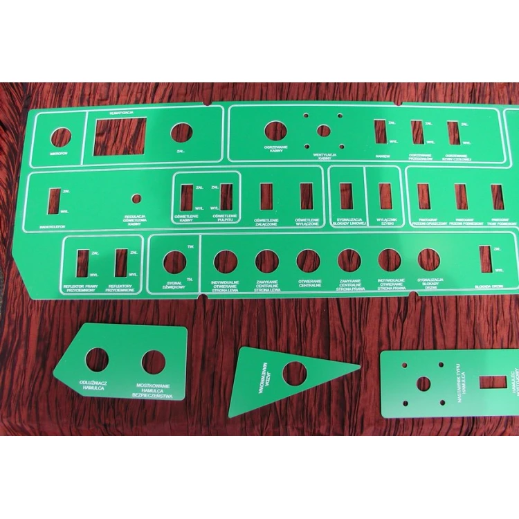 Frontplatten für Maschinen und Geräte - Dicke: 1,6mm