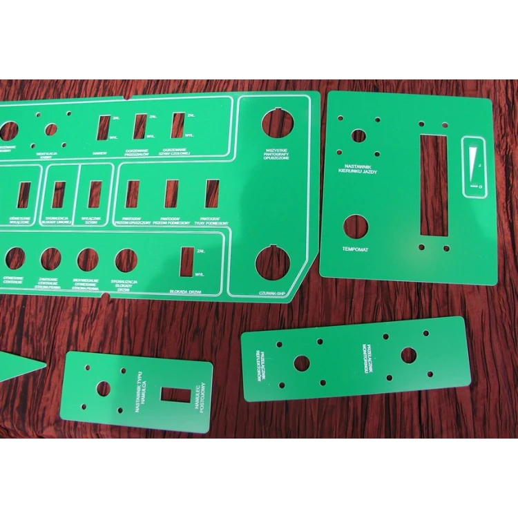 Frontplatten für Maschinen und Geräte - Dicke: 1,6mm