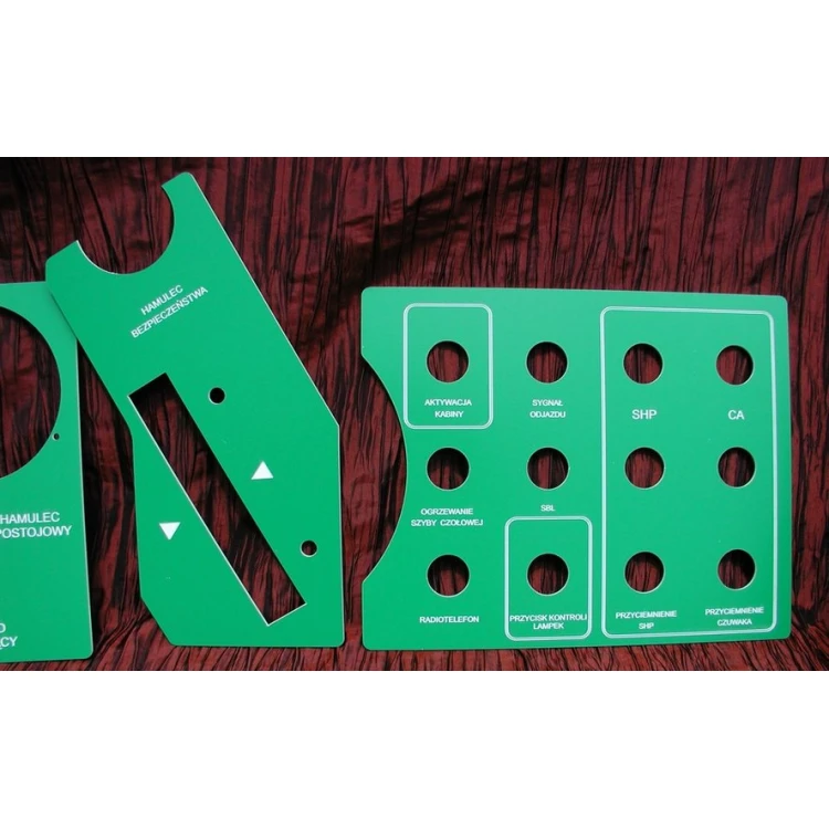 Frontplatten für Maschinen und Geräte - Dicke: 1,6mm