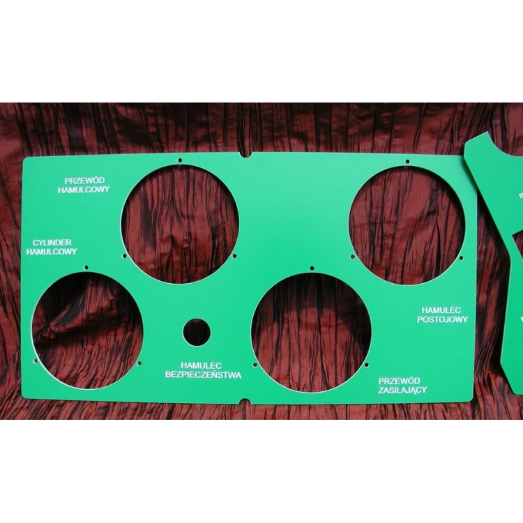 Frontplatten für Maschinen und Geräte - Dicke: 1,6mm