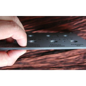 Frontplatten für Maschinen und Geräte - Dicke: 3,2mm