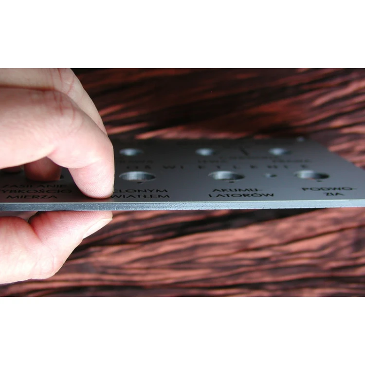 Frontplatten für Maschinen und Geräte - Dicke: 3,2mm