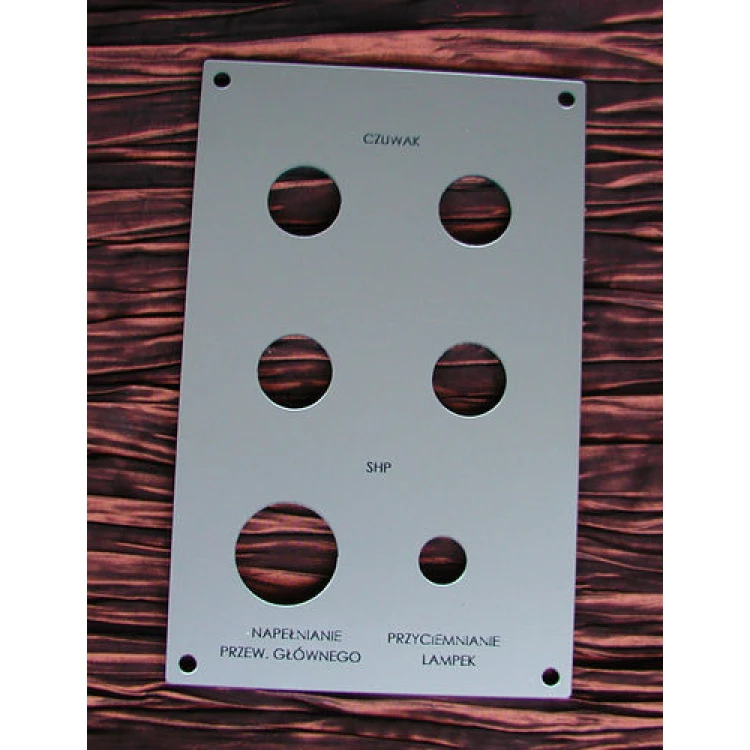 Frontplatten für Maschinen und Geräte - Dicke: 3,2mm