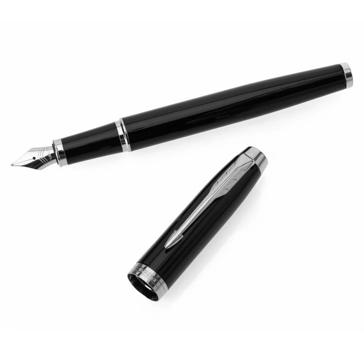 Parker IM Black GT Set - Füllfederhalter + Kugelschreiber mit Etui - PAR252