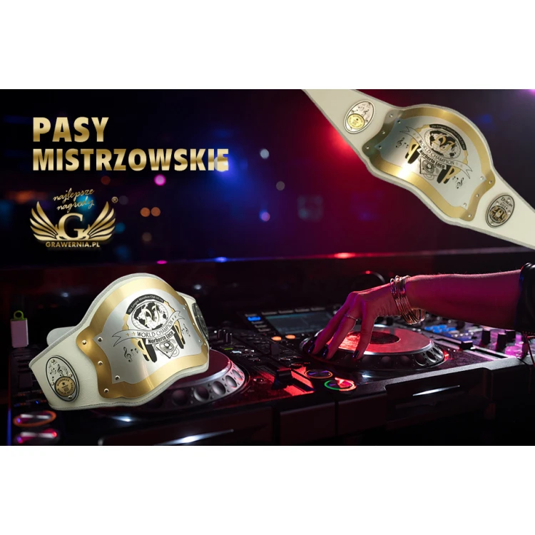 MEISTERGÜRTEL CHAMPION - DJ - P020