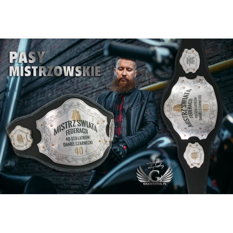 MEISTERGÜRTEL CHAMPION - GEBURTSTAGSGESCHENK - P046