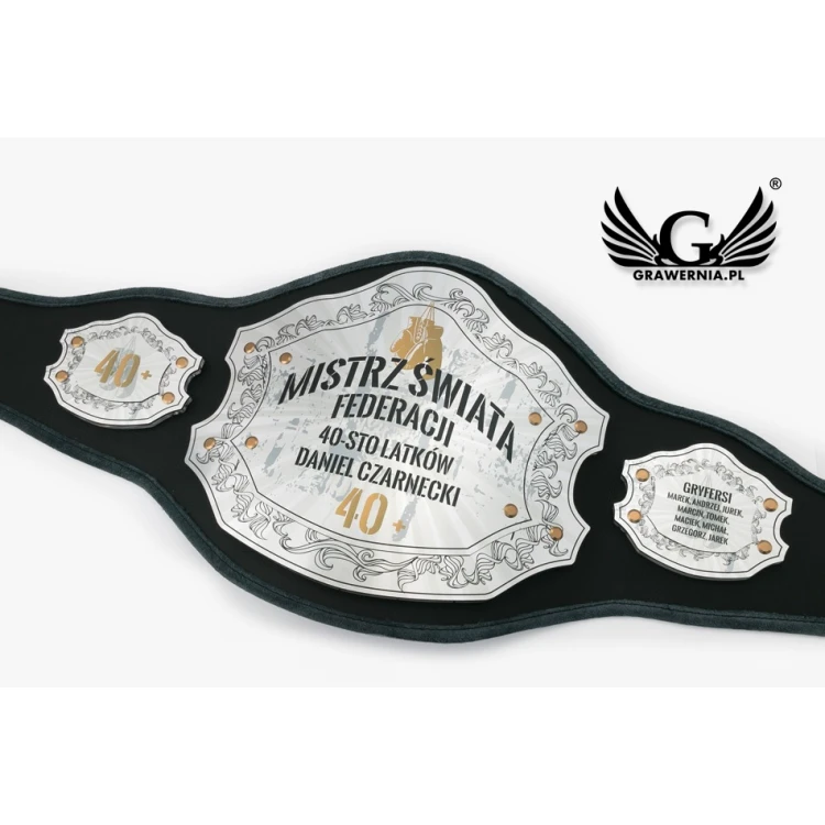 MEISTERGÜRTEL CHAMPION - GEBURTSTAGSGESCHENK - P046