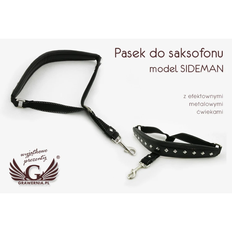 SAXOPHONGURT schwarz - Modell Sideman - Komfort Version - PDS22