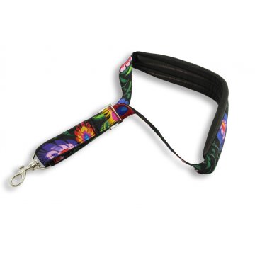 SAXOPHONGURT schwarz - Modell Black Flower - Komfort Version - PDS31