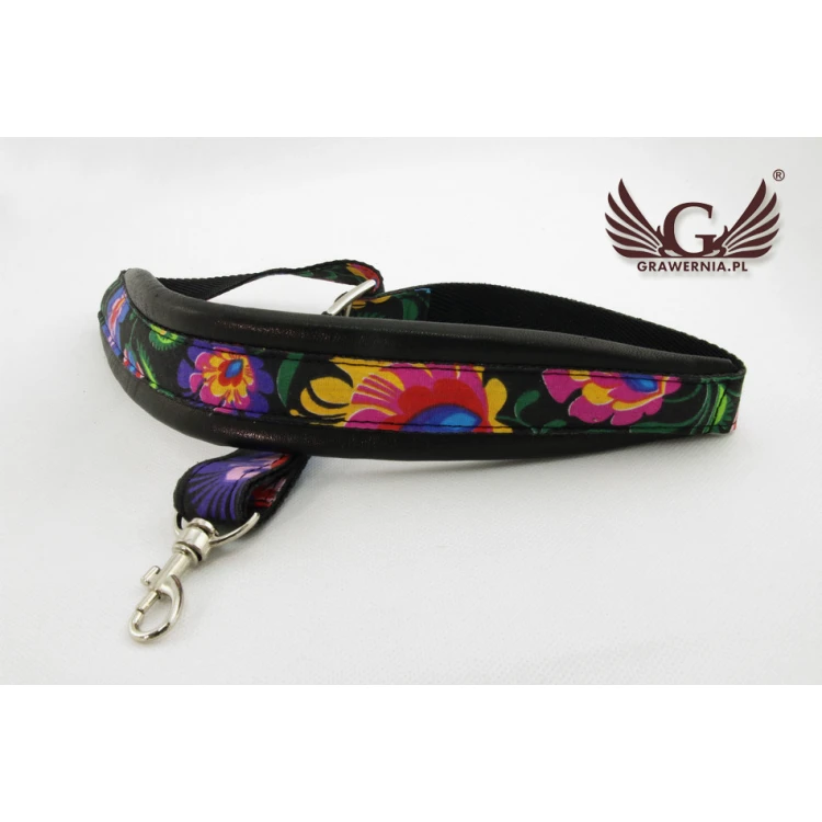 SAXOPHONGURT schwarz - Modell Black Flower - Komfort Version - PDS31