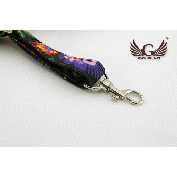 SAXOPHONGURT schwarz - Modell Black Flower - Komfort Version - PDS31