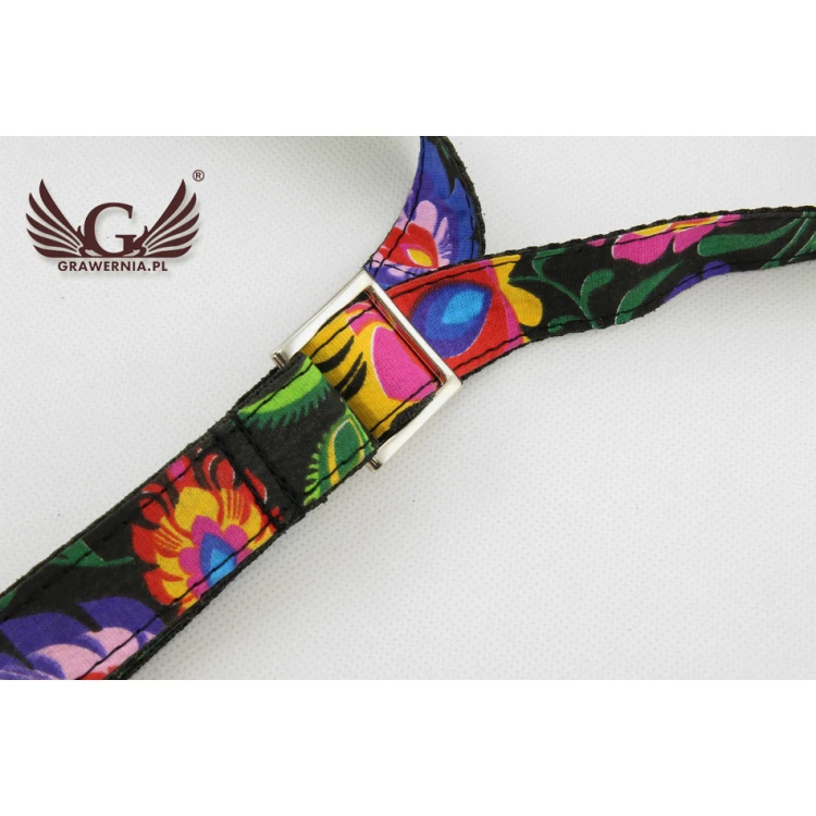 SAXOPHONGURT schwarz - Modell Black Flower - Komfort Version - PDS31