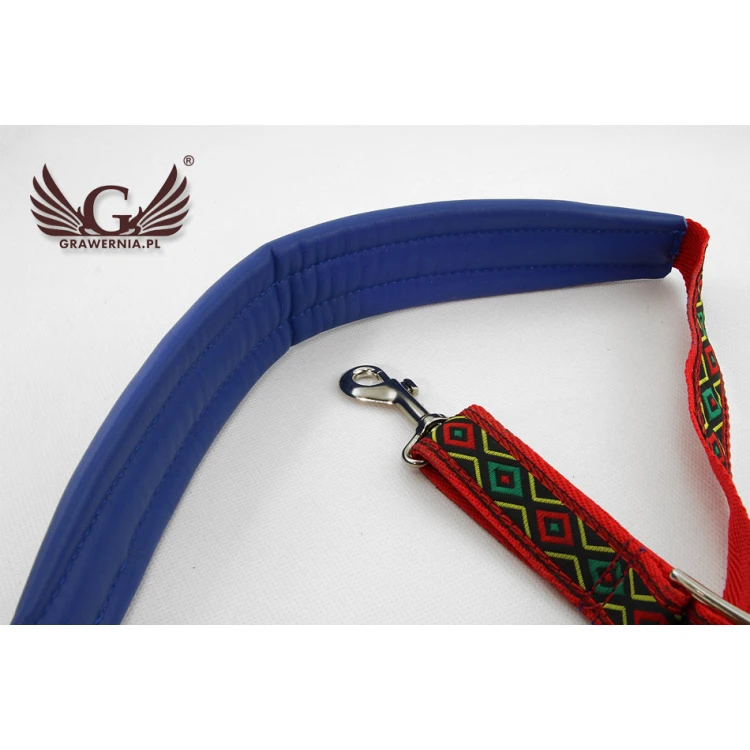 SAXOPHONGURT blau-rot - Modell Boogie - Komfortversion - PDS34