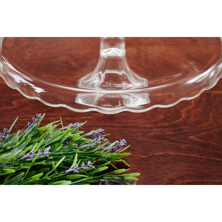 Glas-Kuchenteller mit Gravur - Einweihungsparty - PAT027