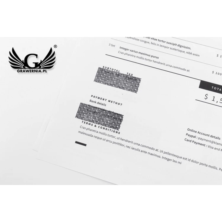 Datenschutzstempel Colop Incognito 30 - Abdruckgröße - 47x18mm - COL030