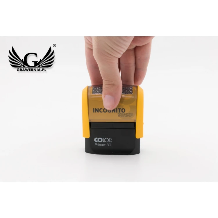 Datenschutzstempel Colop Incognito 30 - Abdruckgröße - 47x18mm - COL030