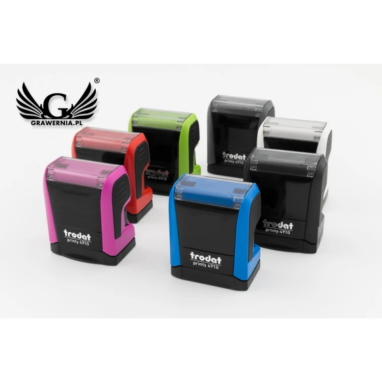 Selbstfärbender Stempel TRODAT Printy 4910 - Textplattengröße: 26mm x 9mm
