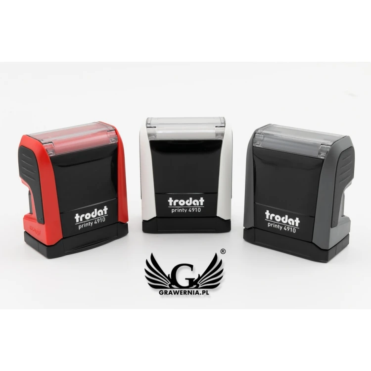 Selbstfärbender Stempel TRODAT Printy 4910 - Textplattengröße: 26mm x 9mm