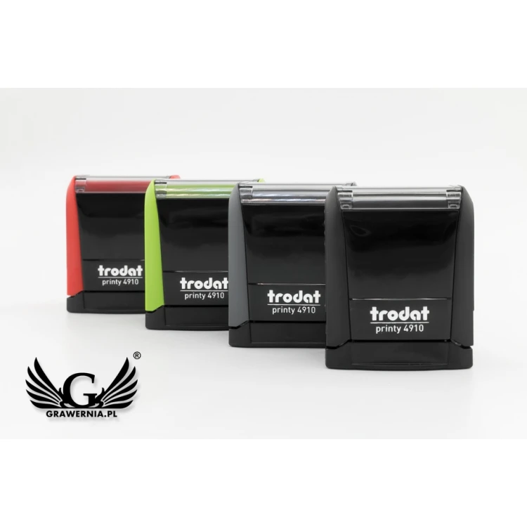Selbstfärbender Stempel TRODAT Printy 4910 - Textplattengröße: 26mm x 9mm