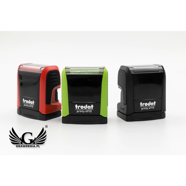 Selbstfärbender Stempel TRODAT Printy 4910 - Textplattengröße: 26mm x 9mm