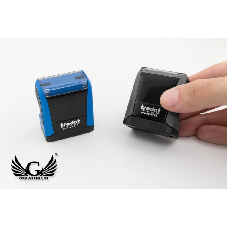 Selbstfärbender Stempel TRODAT Printy 4910 - Textplattengröße: 26mm x 9mm