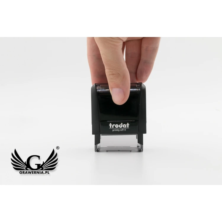 Selbstfärbender Stempel TRODAT Printy 4911 - Textplattengröße: 38mm x 14mm