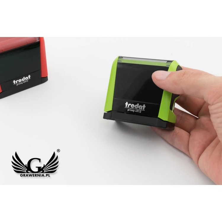 Selbstfärbender Stempel TRODAT Printy 4912 - Textplattengröße: 47mm x 18mm