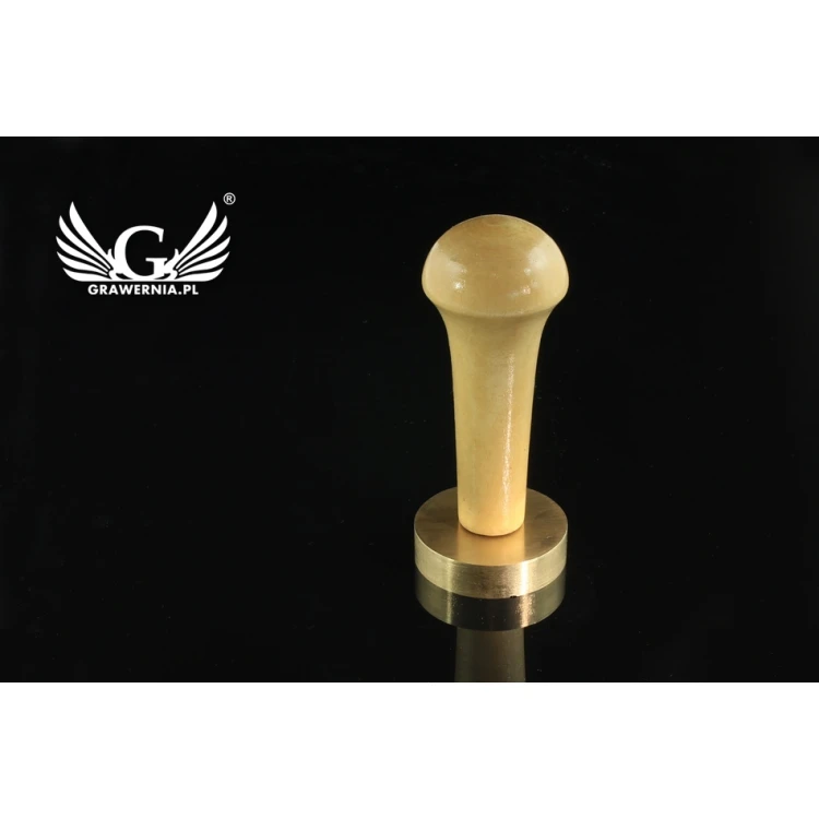 Lacksiegelstempel - CNC - Durchmesser 38mm