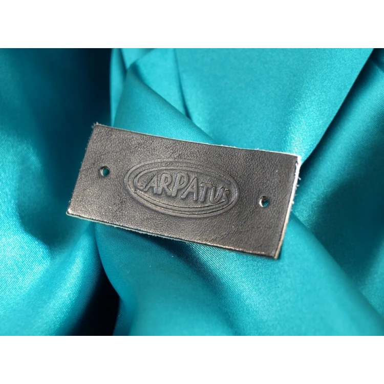 Matrize / Siegel zum Prägen von Logos in Leder im Kaltverfahren - Abmessungen: 39x19mm