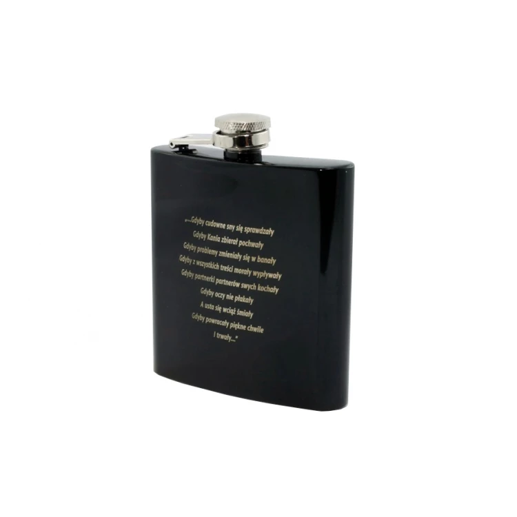 Gravierte MORAY Flachmann - 180ml
