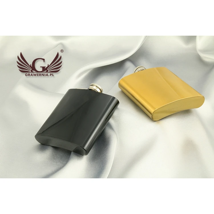 Gravierte MORAY Flachmann - 180ml